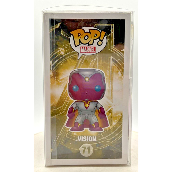 Funko Pop! Marvel Avengers Age of Ultron Vision #71 F24 - Picture 4 of 6